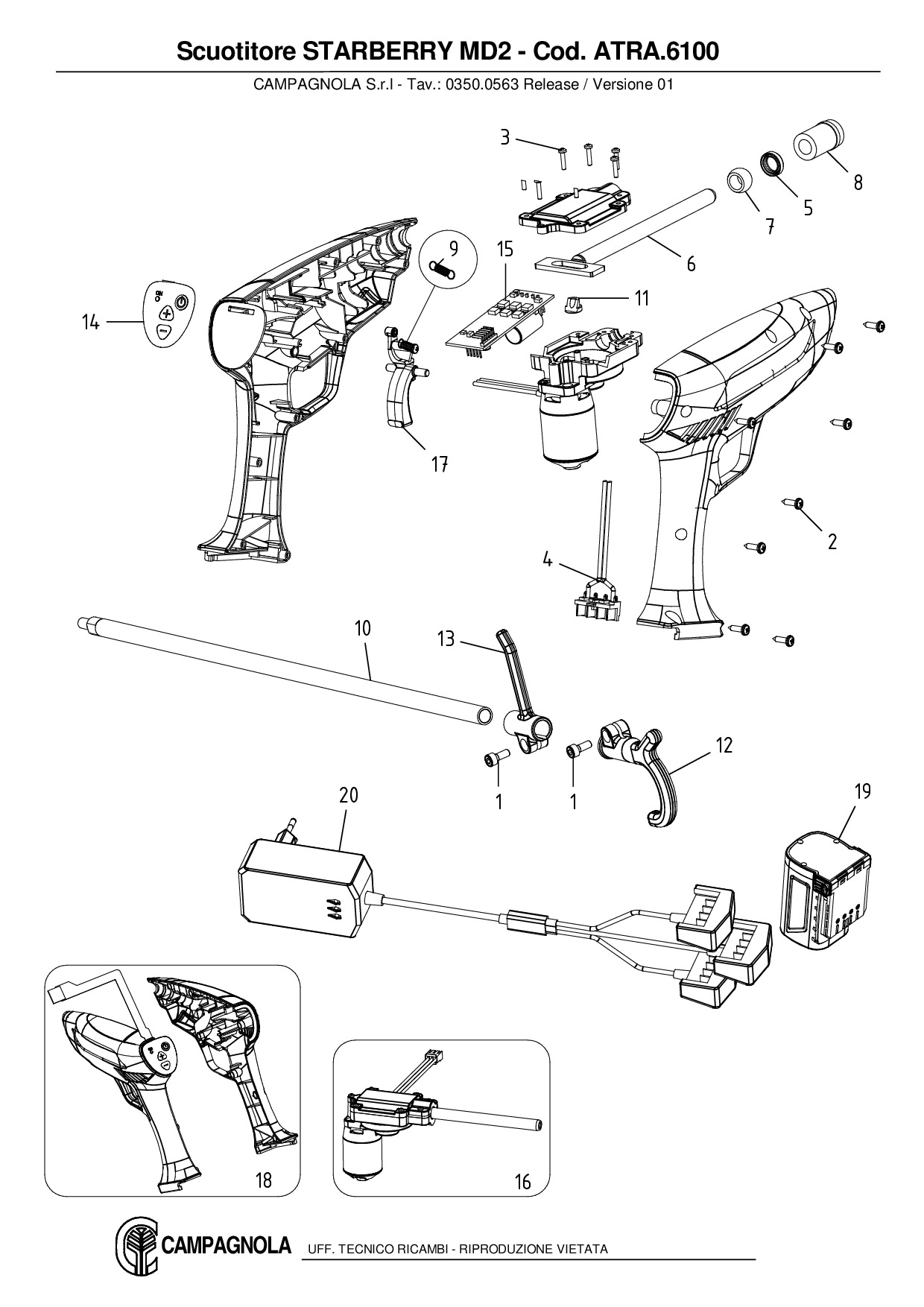 ATRA.6100_Scuotitore STARBERRY MD2